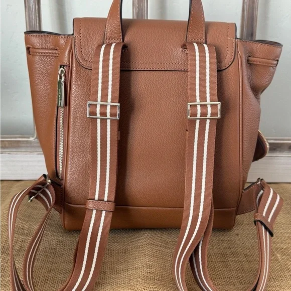 Kate Spade Tan Leather Backpack - Picture 2 of 4